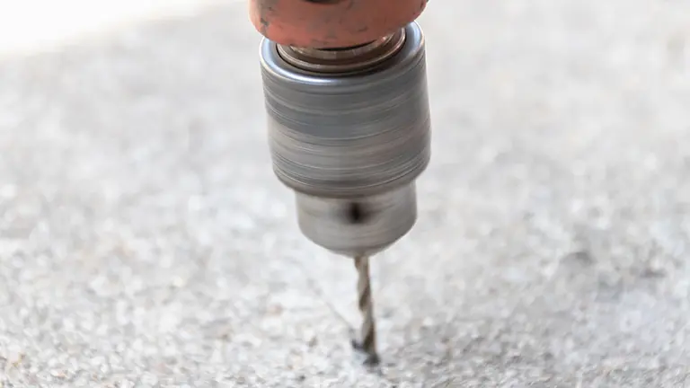 Drilling into Concrete