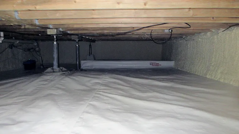 Encapsulated crawl space