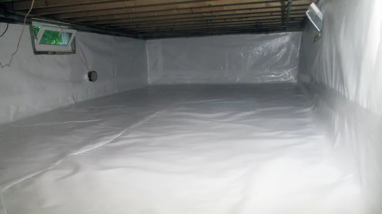 Encapsulated crawl space