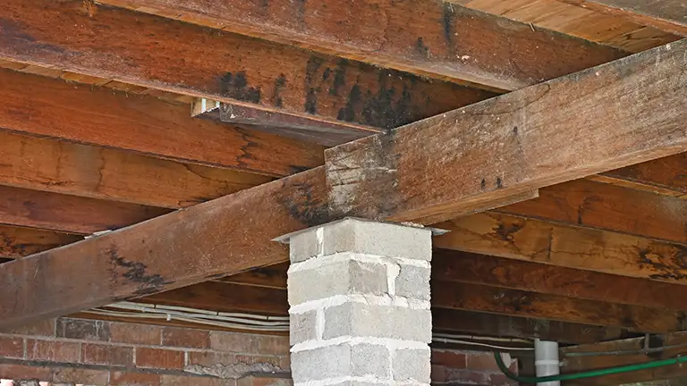 Support Beam for Floor Joists