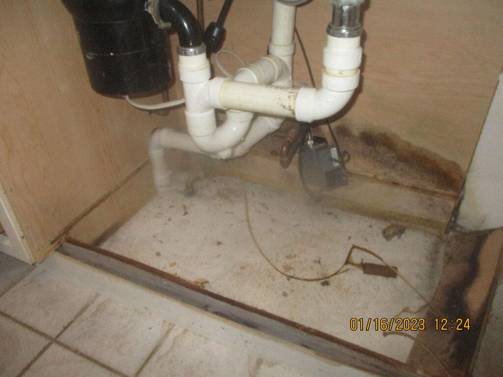 Photo of mold projects before eastern mold remediation